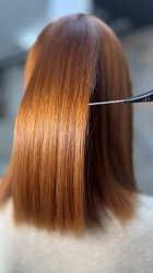 Студия красоты Ольги Алексеенко. 5 Кератин Донецк ДНР. Кератиновое выпрямление волос